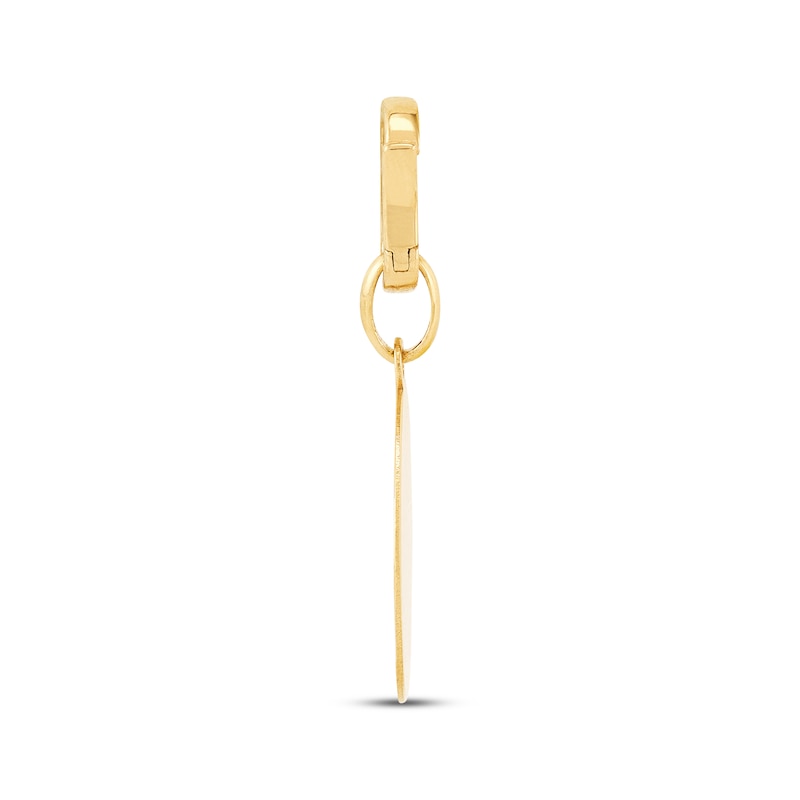 Main Image 3 of Charmed Memories &quot;Forever&quot; Arrow Disc Charm 10K Yellow Gold