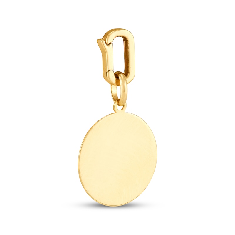 Main Image 4 of Charmed Memories &quot;Forever&quot; Arrow Disc Charm 10K Yellow Gold