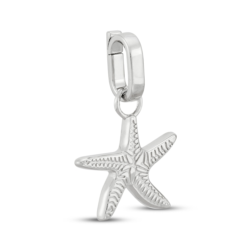 Main Image 2 of Charmed Memories Starfish Charm Sterling Silver