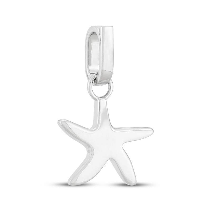 Main Image 4 of Charmed Memories Starfish Charm Sterling Silver
