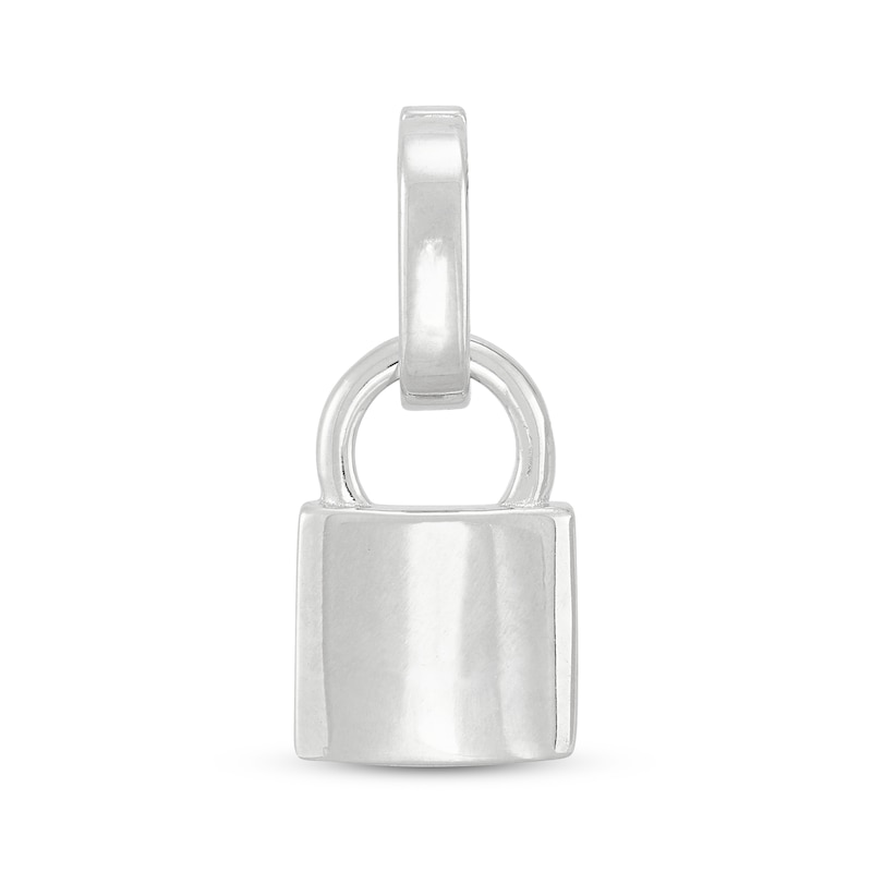Main Image 1 of Charmed Memories Padlock Charm Sterling Silver