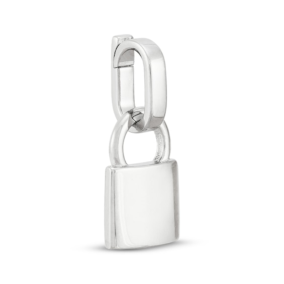 Thumbnail Image 2 of Charmed Memories Padlock Charm Sterling Silver