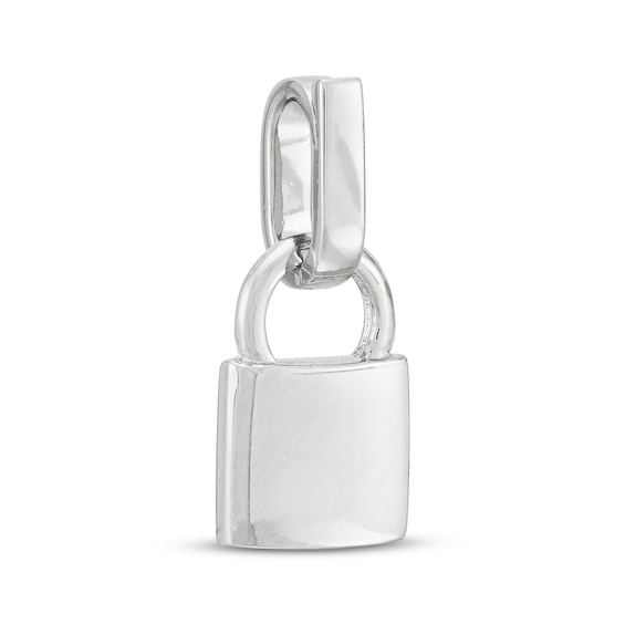 Thumbnail Image 4 of Charmed Memories Padlock Charm Sterling Silver