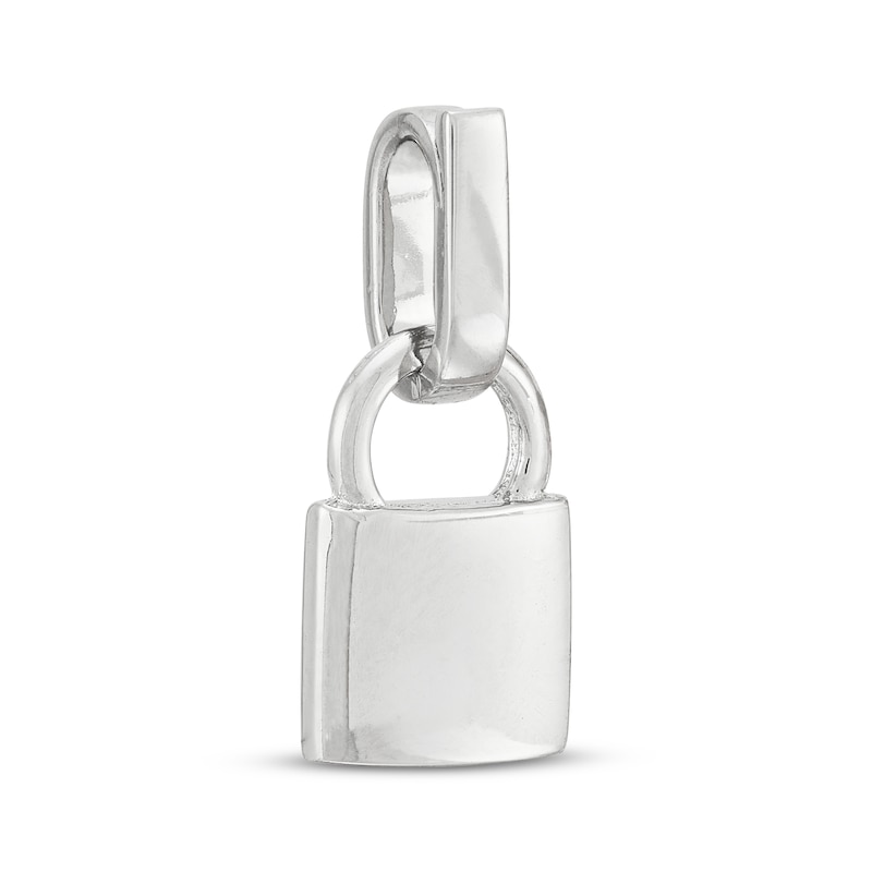 Main Image 4 of Charmed Memories Padlock Charm Sterling Silver