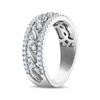Thumbnail Image 2 of Now + Forever Diamond Twist Anniversary Ring 1/2 ct tw 14K White Gold