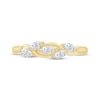 Thumbnail Image 4 of Monique Lhuillier Bliss Marquise-Cut Lab-Grown Diamond Anniversary Ring 1/3 ct tw 18K Yellow Gold
