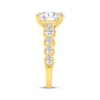 Thumbnail Image 2 of Now + Forever Oval-Cut Lab-Grown Diamond Engagement Ring 3 ct tw 14K Yellow Gold