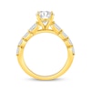 Thumbnail Image 3 of Now + Forever Oval-Cut Lab-Grown Diamond Engagement Ring 3 ct tw 14K Yellow Gold