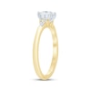 Thumbnail Image 2 of Now + Forever Lab-Grown Diamonds Princess-Cut Engagement Ring 3/4 ct tw 14K Yellow Gold