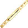 Thumbnail Image 2 of Le Vian Men's Chocolate Diamond Link Bracelet 1/3 ct tw 14K Honey Gold 9"
