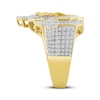 Thumbnail Image 2 of Men's Diamond Crucifix Ring 1 ct tw 10K Yellow Gold