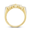 Thumbnail Image 3 of Men's Diamond Crucifix Ring 1 ct tw 10K Yellow Gold