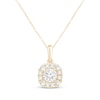 Thumbnail Image 2 of KAY Lab-Grown Diamonds Halo Gift Set 1 ct tw 10K Yellow Gold