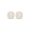 Thumbnail Image 3 of KAY Lab-Grown Diamonds Halo Gift Set 1 ct tw 10K Yellow Gold