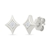 Thumbnail Image 2 of KAY Lab-Grown Diamonds Kite Shaped Studs 1/20 ct tw Sterling Silver