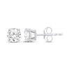 Thumbnail Image 3 of KAY Lab-Grown Diamonds Round-Cut Solitaire Stud Earrings 1/2 ct tw 10K White Gold (F/SI2)