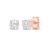 Thumbnail Image 1 of KAY Lab-Grown Diamonds Round-Cut Solitaire Stud Earrings 1/4 ct tw 10K Rose Gold (F/SI2)