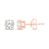 Thumbnail Image 3 of KAY Lab-Grown Diamonds Round-Cut Solitaire Stud Earrings 1/4 ct tw 10K Rose Gold (F/SI2)
