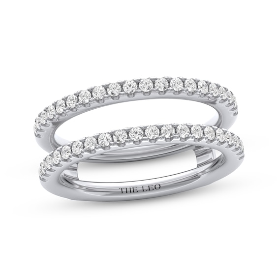 THE LEO Diamond Certified Enhancer Band 1/2 ct tw 14K White Gold