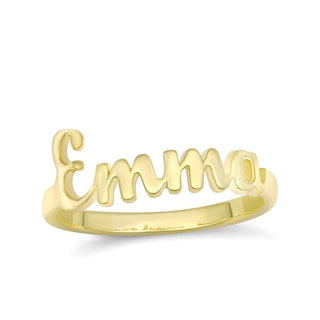 Nameplate Ring (1 Name)