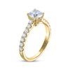 Thumbnail Image 1 of THE LEO Legacy Lab-Created Diamond Round-Cut Engagement Ring 1-3/8 ct tw 14K Yellow Gold