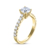 Thumbnail Image 2 of THE LEO Legacy Lab-Grown Diamond Round-Cut Engagement Ring 1-3/8 ct tw 14K Yellow Gold