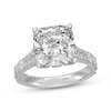 Thumbnail Image 1 of Neil Lane Artistry Cushion-Cut Lab-Grown Diamond Engagement Ring 7 ct tw 14K White Gold