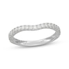 Thumbnail Image 7 of Neil Lane Artistry Lab-Grown Diamond Contour Wedding Band 1/3 ct tw 14K White Gold