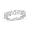 Thumbnail Image 1 of Neil Lane Artistry Emerald-Cut Lab-Grown Diamond Anniversary Ring 2 ct tw 14K White Gold
