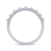 Thumbnail Image 3 of Now + Forever Baguette & Round-Cut Diamond Anniversary Ring 1/2 ct tw 14K White Gold