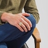 Thumbnail Image 3 of Men's Multi-Diamond Cushion Frame Ring 1/2 ct tw 10K Yellow Gold