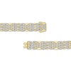 Thumbnail Image 3 of Men's Diamond Panther-Style Link Bracelet 2 ct tw 10K Yellow Gold 8.5&quot;