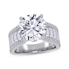 Thumbnail Image 1 of Round-Cut Lab-Grown Diamond Engagement Ring 5-3/4 ct tw 14K White Gold