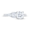 Thumbnail Image 3 of Now + Forever Round-Cut, Oval-Cut & Pear-Shaped Lab-Grown Diamond Engagement Ring 2-1/5 ct tw 14K White Gold