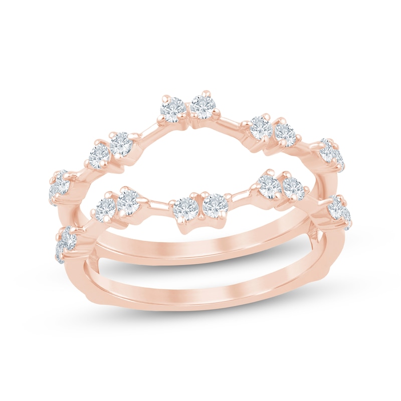 Main Image 1 of Now + Forever Diamond Enhancer Ring 1/2 ct tw 14K Rose Gold