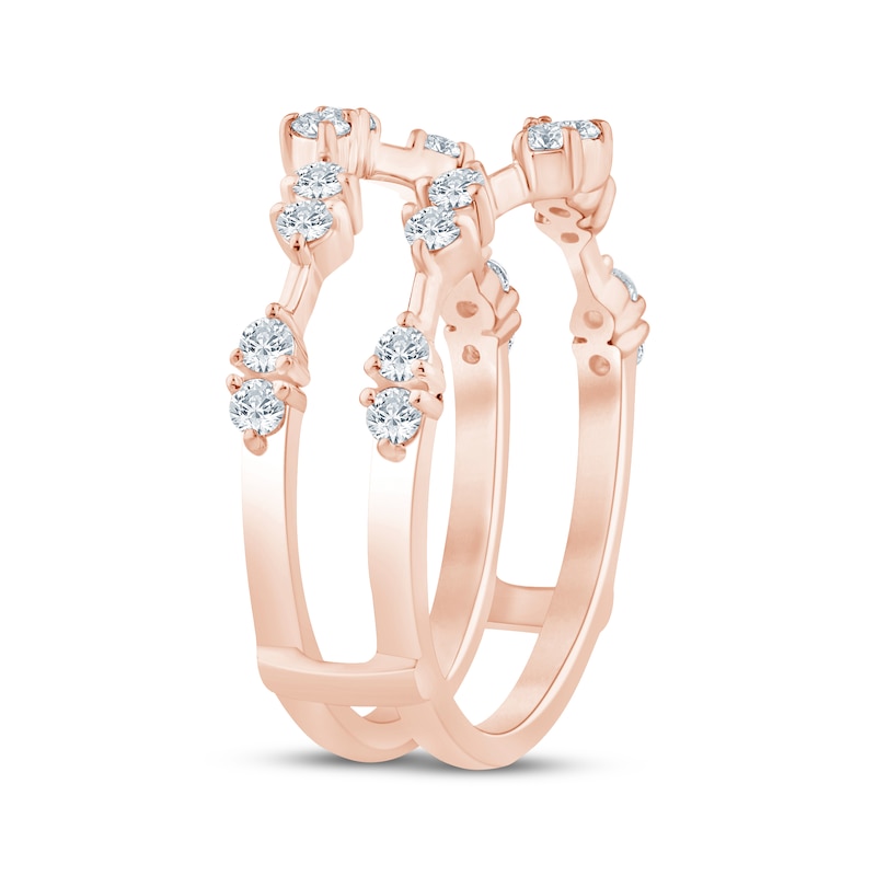 Main Image 2 of Now + Forever Diamond Enhancer Ring 1/2 ct tw 14K Rose Gold