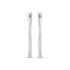 Thumbnail Image 2 of Hoop Earrings 14K White Gold 18mm