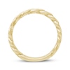 Thumbnail Image 4 of Now + Forever Men's Curb Link Ring 10K Yellow Gold 6mm