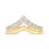 Thumbnail Image 4 of Now + Forever Diamond Chevron Anniversary Ring 5/8 ct tw 14K Yellow Gold