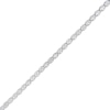 Thumbnail Image 2 of Oval-Cut Lab-Grown Diamond East-West Tennis Bracelet 13 ct tw 10K White Gold 7"