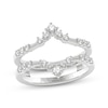 Thumbnail Image 1 of THE LEO Ideal Cut Diamond Enhancer Ring 1/2 ct tw 14K White Gold