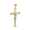 Thumbnail Image 2 of Large Crucifix Charm 10K Two-Tone Gold