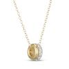 Thumbnail Image 3 of KAY x Rocksbox Lab-Grown Diamond Double-Row Necklace 1/3 ct tw 24K Yellow Gold Vermeil Sterling Silver 19"