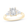 Thumbnail Image 1 of Now + Forever Lab-Grown Diamonds Emerald-Cut Engagement Ring 1-7/8 ct tw 14K Yellow Gold