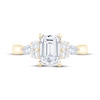 Thumbnail Image 3 of Now + Forever Lab-Grown Diamonds Emerald-Cut Engagement Ring 1-7/8 ct tw 14K Yellow Gold