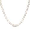 Thumbnail Image 1 of 6-6.5mm Cultured Pearl Strand Necklace 10K Yellow Gold 18"
