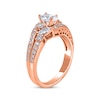 Oval-Cut Diamond Engagement Ring 1 ct tw 14K Rose Gold
