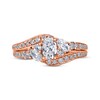 Oval-Cut Diamond Engagement Ring 1 ct tw 14K Rose Gold