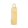 Thumbnail Image 2 of Engravable Dog Tag Charm 10K Yellow Gold