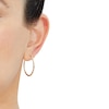 Thumbnail Image 5 of Hollow Hoop Earrings Set 10K Yellow Gold